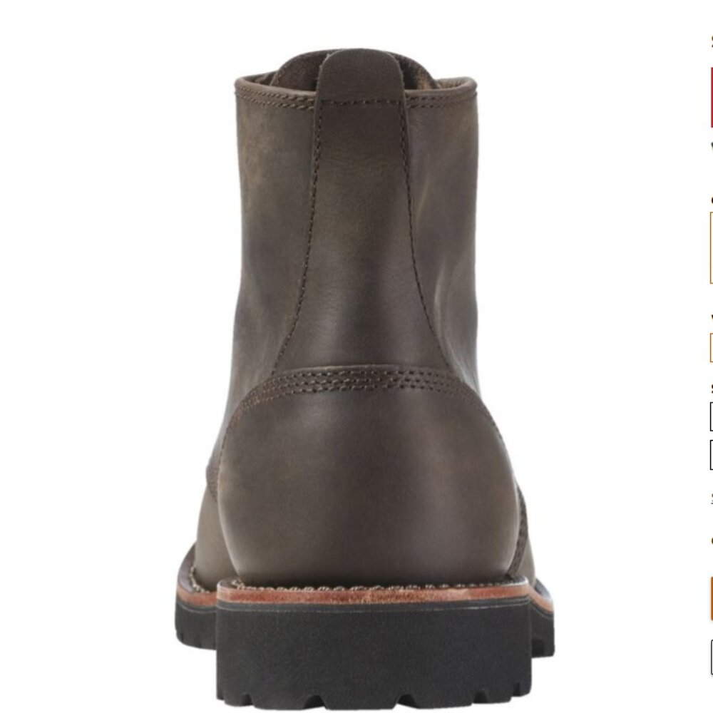 L.L. BEAN BOOT: Men's Bucksport Boots, Cap Toe - Picture 5 of 9